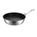 Deep frying pan (3-layer stainless steel clad)