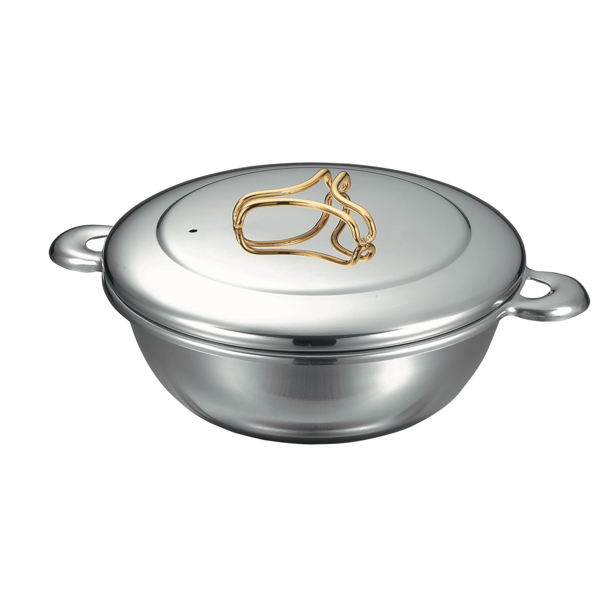 しゃぶしゃぶ鍋（ツマミ金仕上）