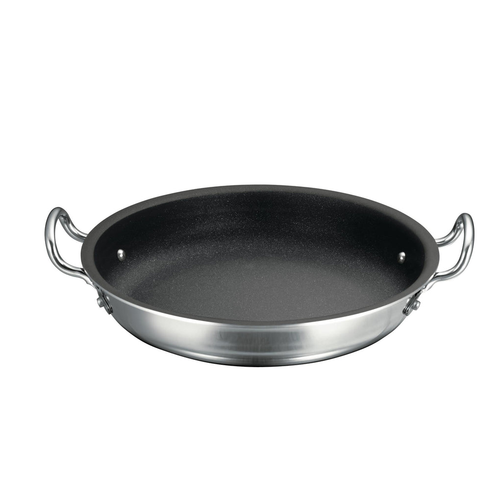 Two Handle Pan Two-handled frying pan (3-layer stainless steel clad) – 株式会社本間製作所