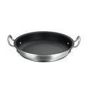 Two-handled frying pan (3-layer stainless steel clad)