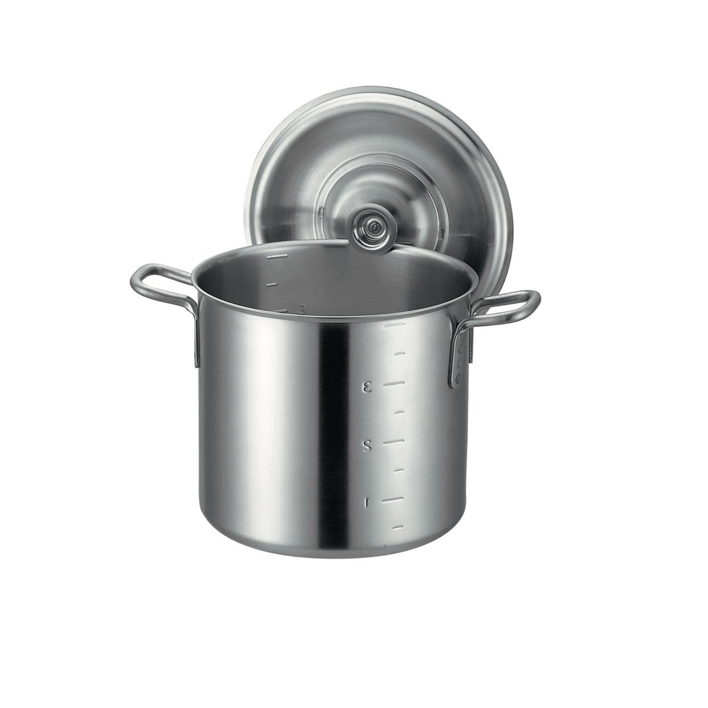 寸胴鍋 目盛付（超厚底）