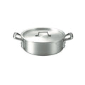 Aluminum outer ring pot with extra-thick bottom and measuring scale