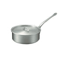 Sauté pan with extra-thick bottom and measuring scale (aluminum)