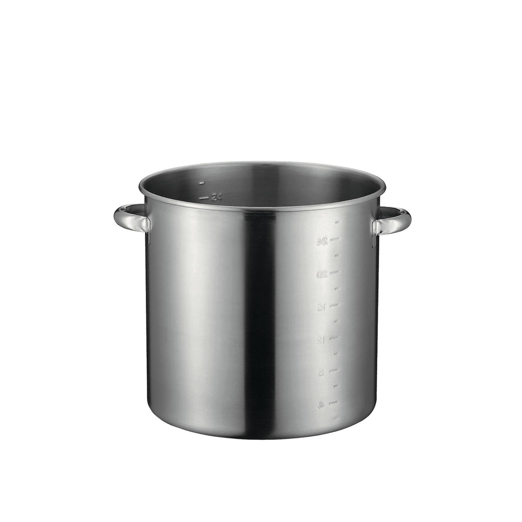 寸胴鍋 目盛付（19-0ステンレス）