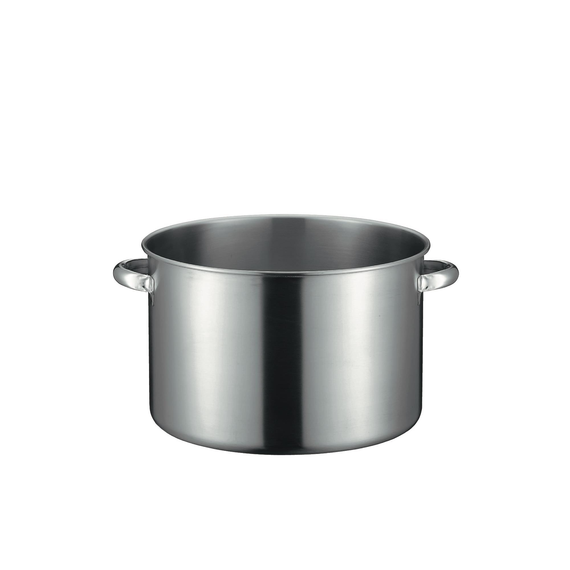 半寸胴鍋 目盛付（19-0ステンレス）